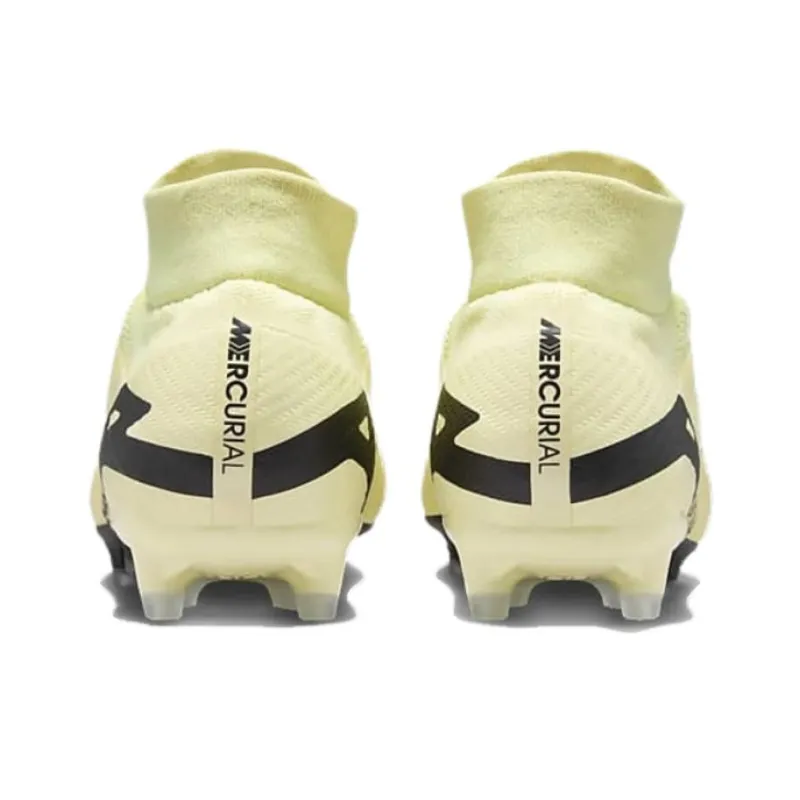 Nike Zoom Mercurial Superfly 9 AG Artificial Ground Anti Slip Wear Resistant Soccer Shoes Unisex Beige-3