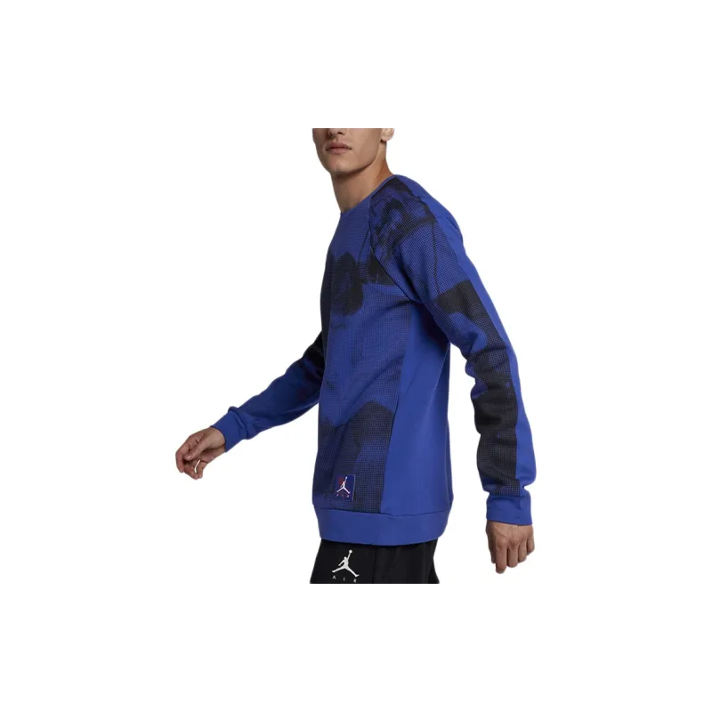 Jordan Sweatshirts Men Blue-5