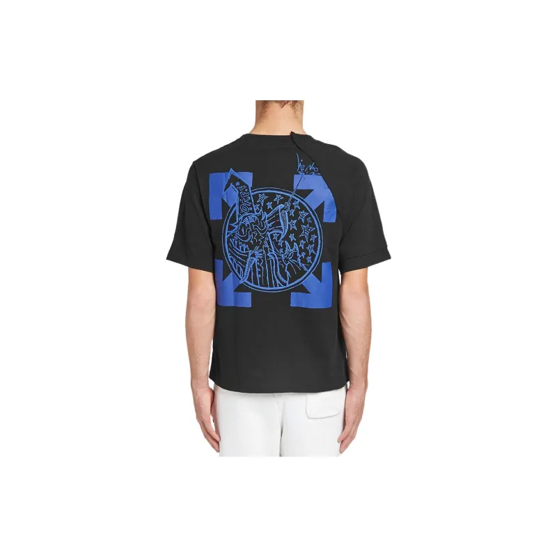 OFF WHITE SS22 T Shirts Men Black-4