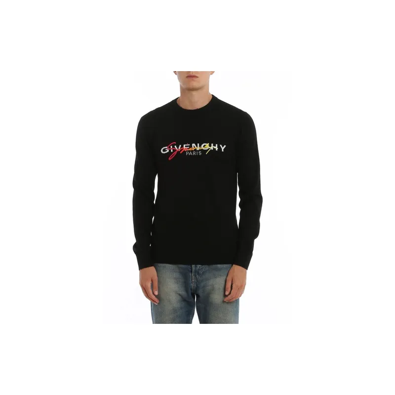 Givenchy Sweaters Men Black-3
