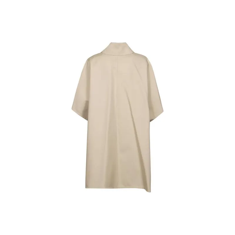 MaxMara Finezza Double-Breasted Short-Sleeved Cape-1