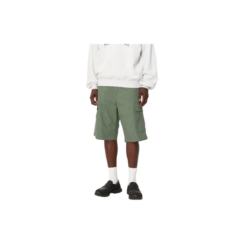 Carhartt WIP Logo patch Cargo Shorts-2