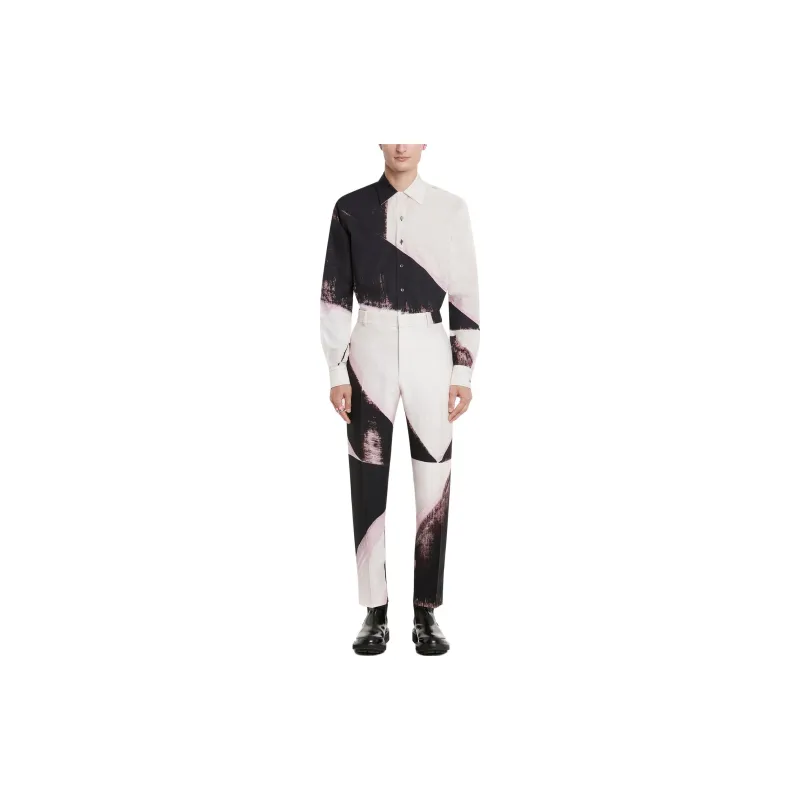 Alexander McQueen SS23 Casual Pants Men's Multicolor-1