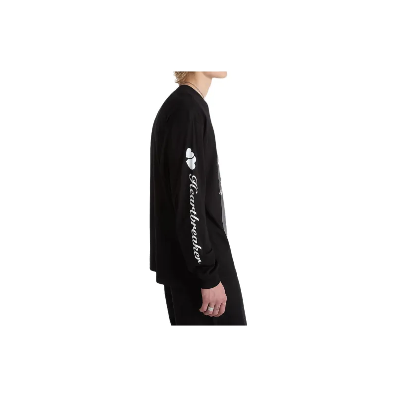 Vans BROKEN ORCHID T-Shirt Men's Black-3