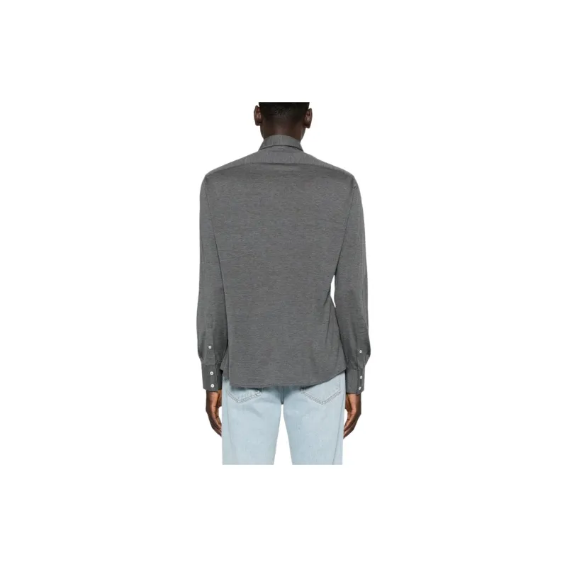 Brunello Cucinelli Mélange Jersey Shirt-2