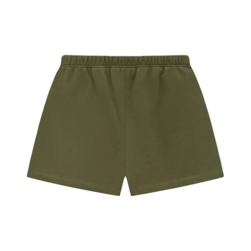 Fear Of God Essentials Logo print Track Shorts-1