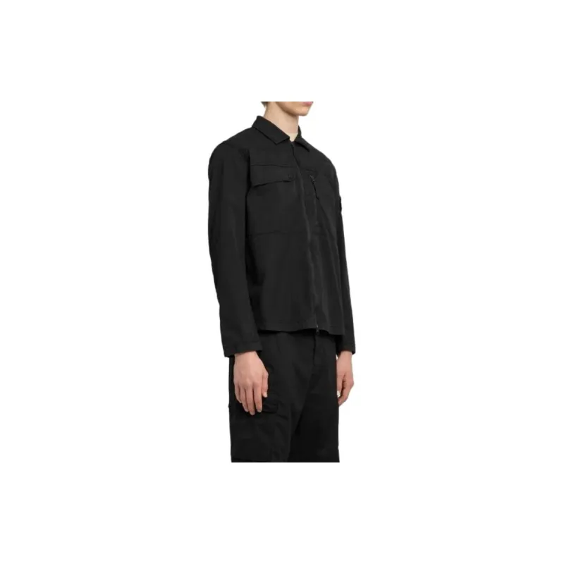 STONE ISLAND SS24 Jackets Coats Men's Black-3