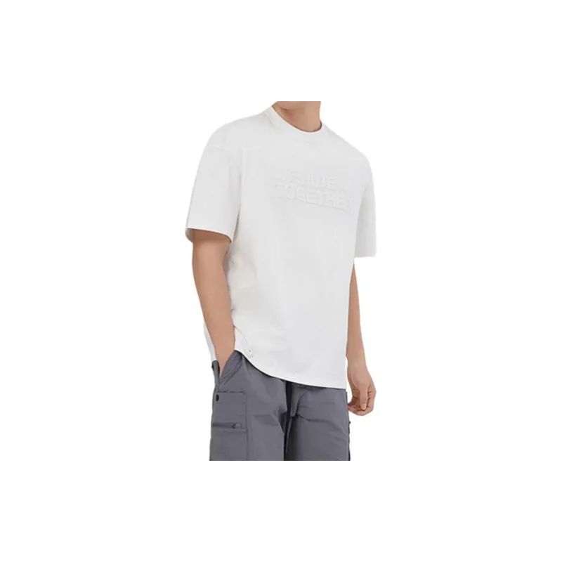 BURTON BTC SLOGAN SS24 T Shirt Unisex White-1