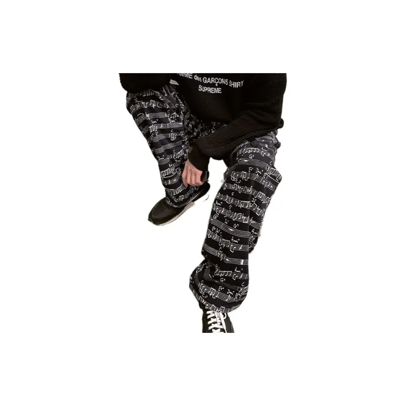 Gramicci Casual Pants Men Black-1