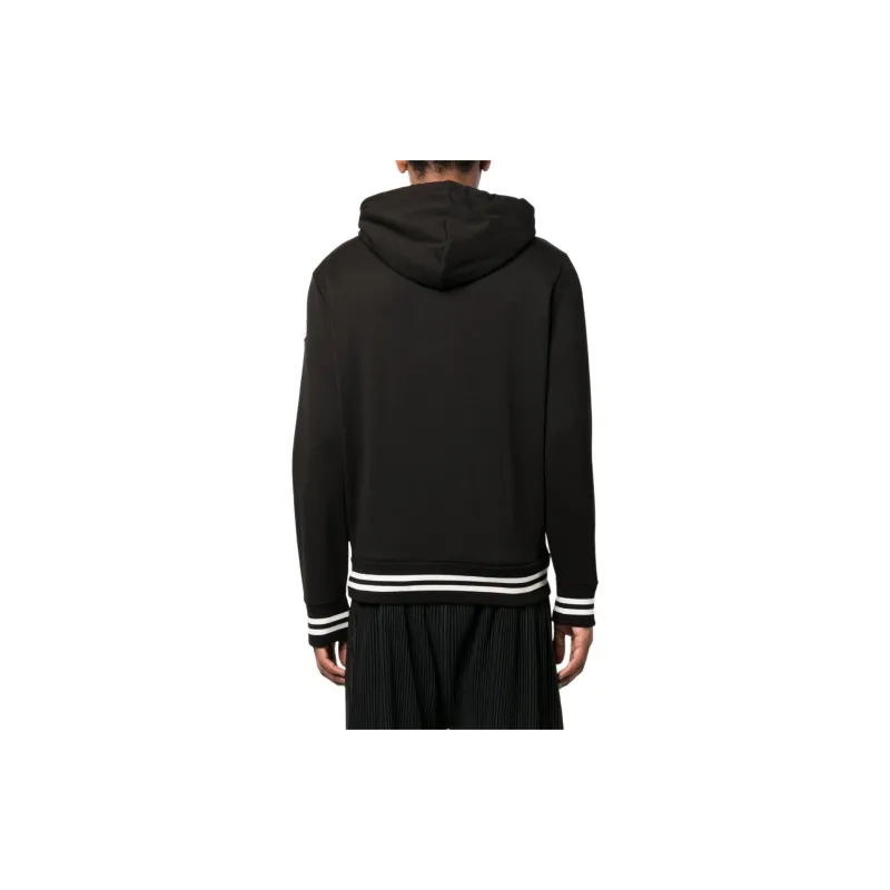 Moncler Logo patch Zip up Hoodie-3