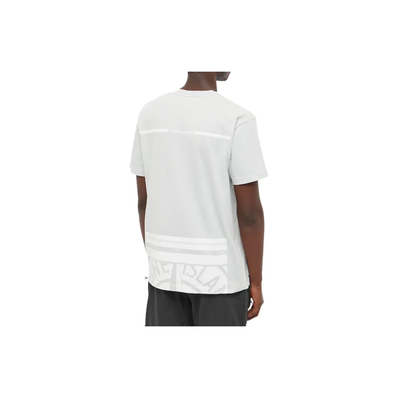 STONE ISLAND T Shirt Men's Pearl Gray-2