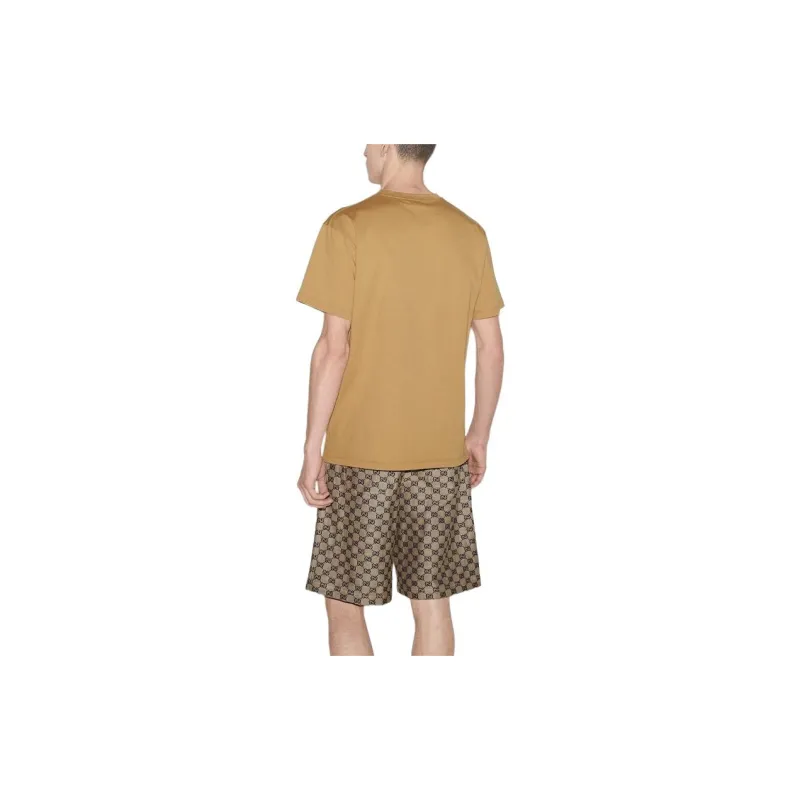 GUCCI T Shirt Men's Light Brown-3