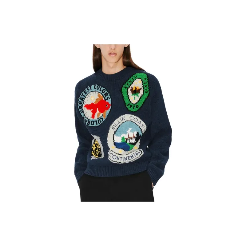KENZO Travel Intarsia knit Jumper-4