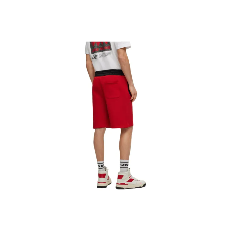 HUGO BOSS Casual Shorts Men's Red-3