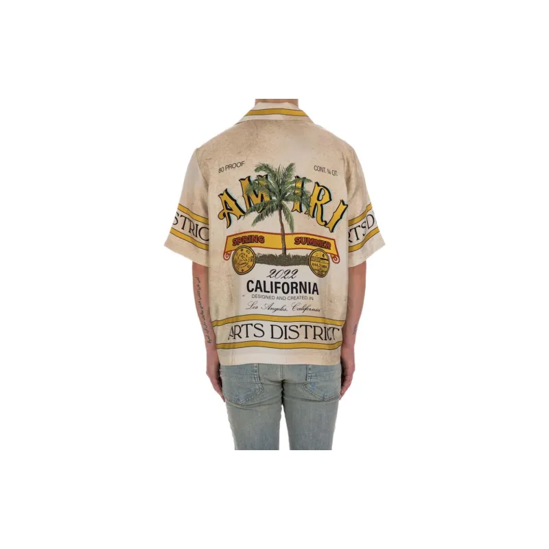 AMIRI Shirts Men Khaki-3