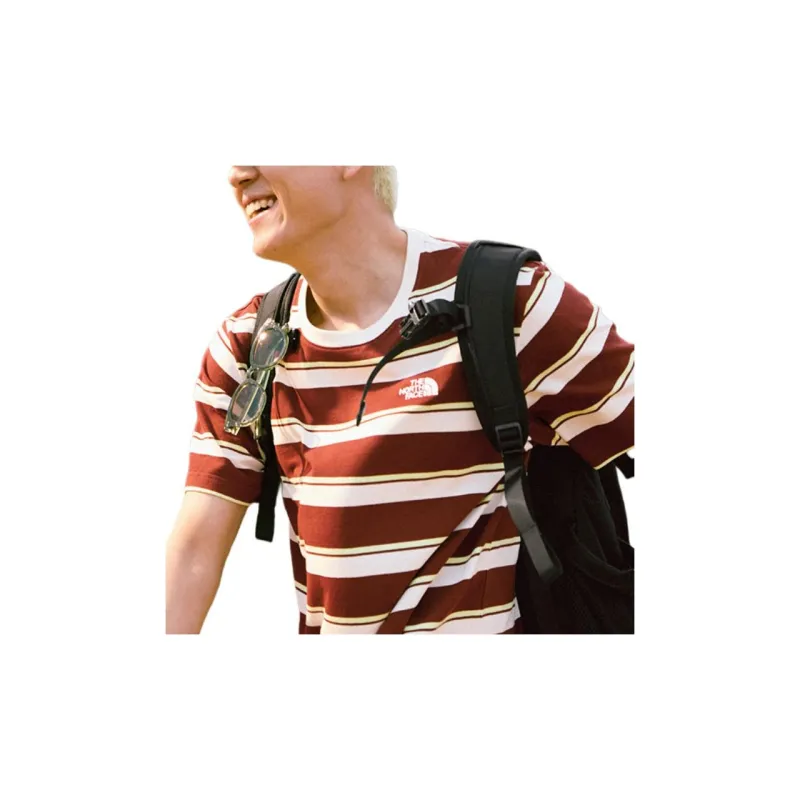 THE NORTH FACE T Shirt Men's Red White-4