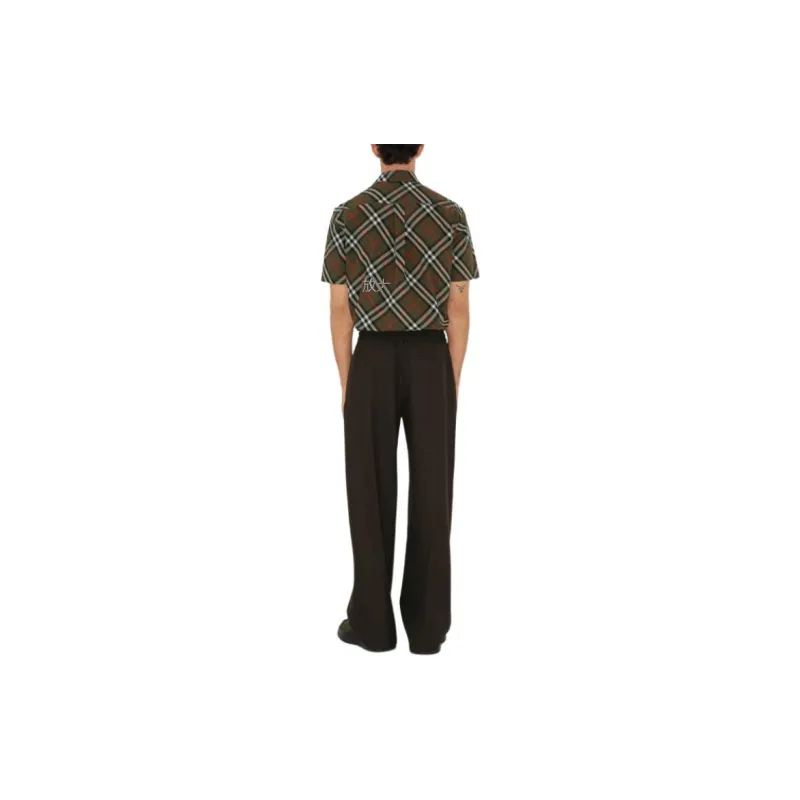 Burberry Short Sleeved Checked Shirt-2