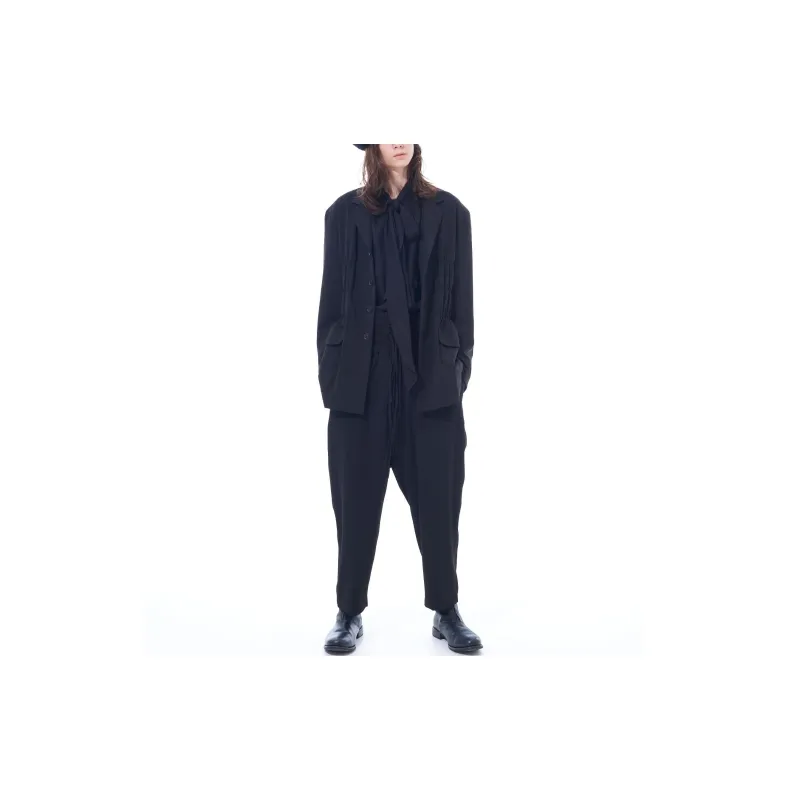 Yohji Yamamoto SS24 S'YTE Jackets Coats Unisex Black-4