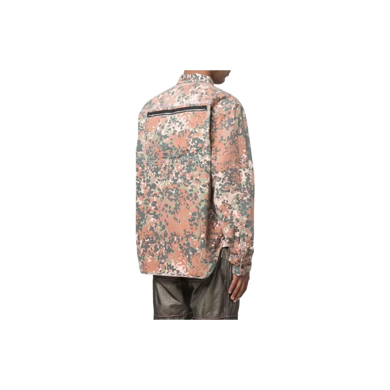 DIESEL Shirts Men Brick Red-3