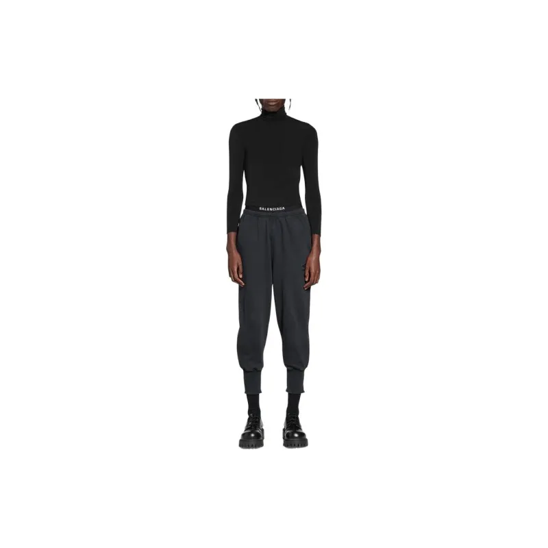Balenciaga Sports Pants Men's Black-2