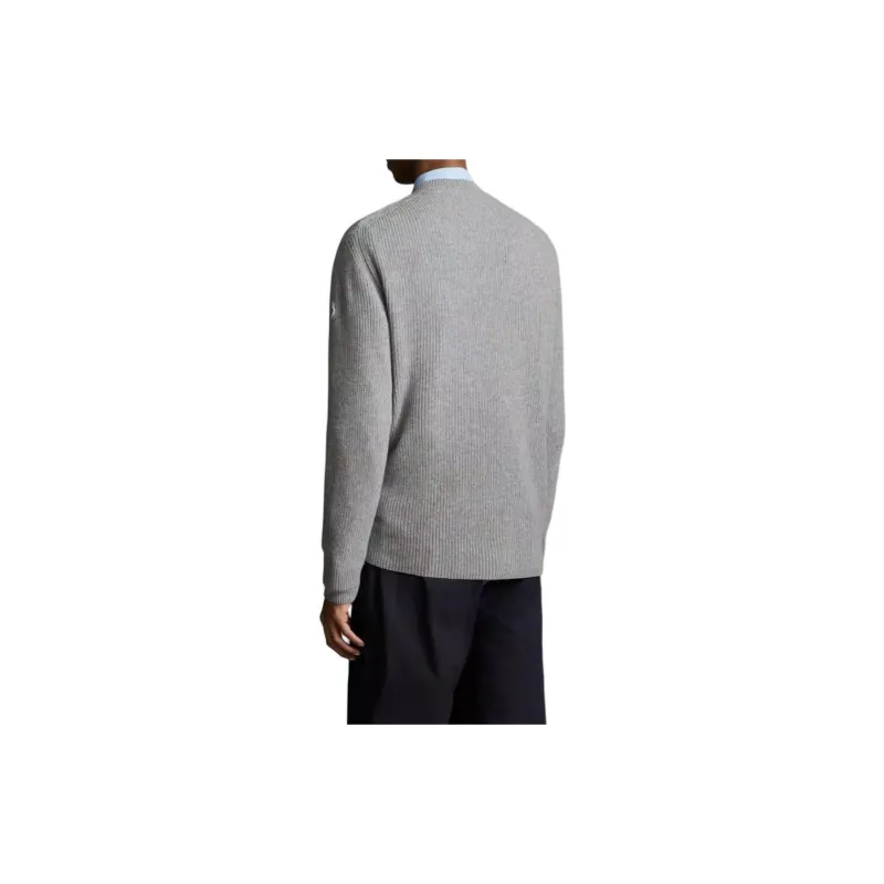 Moncler Sweaters Men Gray-2