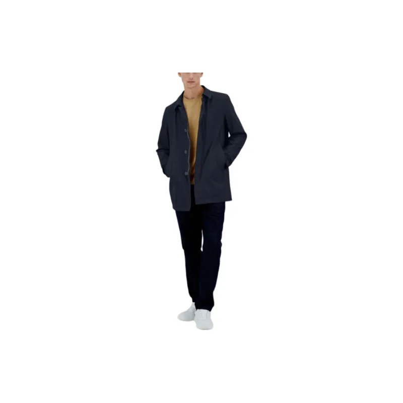 HERNO Single-Breasted Long Sleeved Trench Coat-3