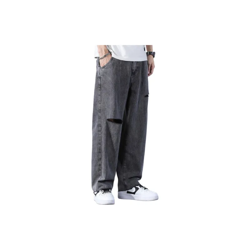 Tonlion Jeans Men's Black Gray Color-3