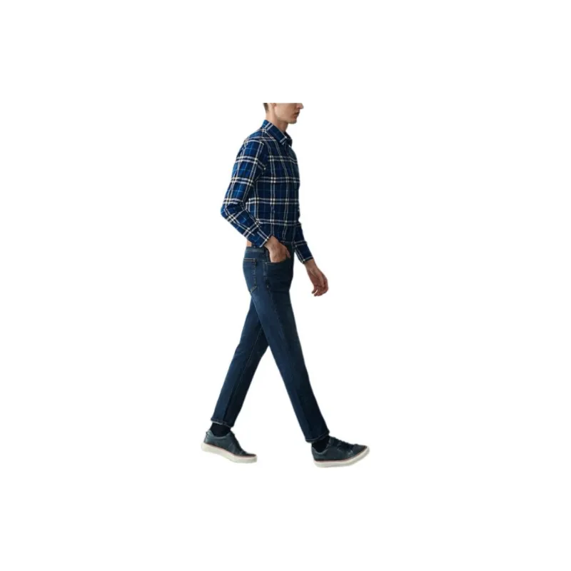 JODOLL Shirts Men Blue-2