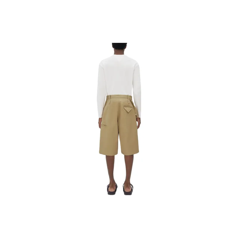 Bottega Veneta Casual Shorts Men's Khaki-2