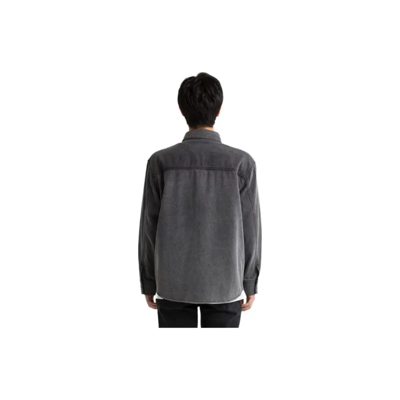 GUESS Denim Jackets Men GRY Gray-1