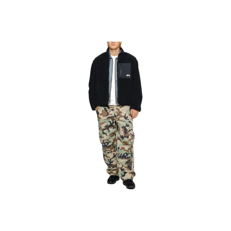 Stussy Sherpa Reversible Jacket-3