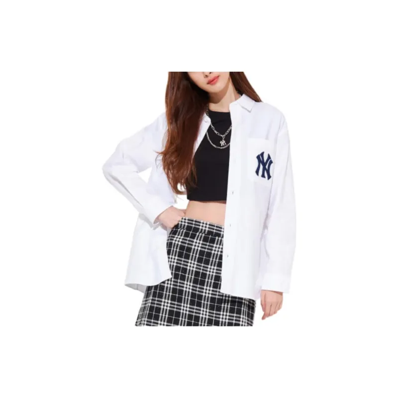 MLB New York Yankees Shirt Unisex White-2