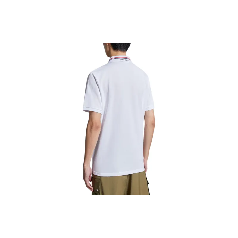 Moncler Logo Patch Short Sleeved Polo Shirt-1