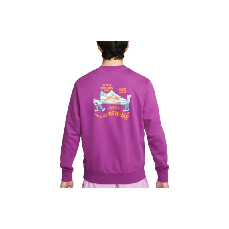 Nike Sweatshirts Men Dark Violet-2