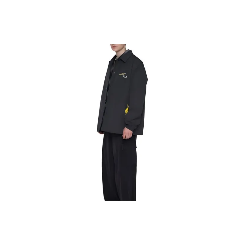 Kaws X Andy Warhol X UNIQLO KAWS X WARHOL Collaboration Jackets Unisex Black-2