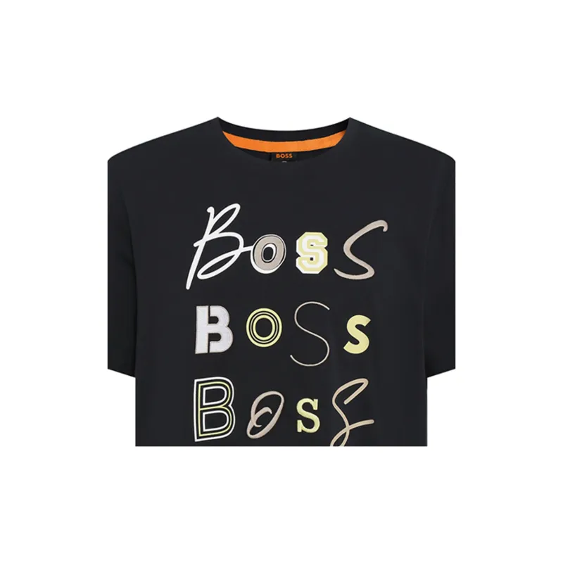 HUGO BOSS T Shirts Men Navy Blue-8