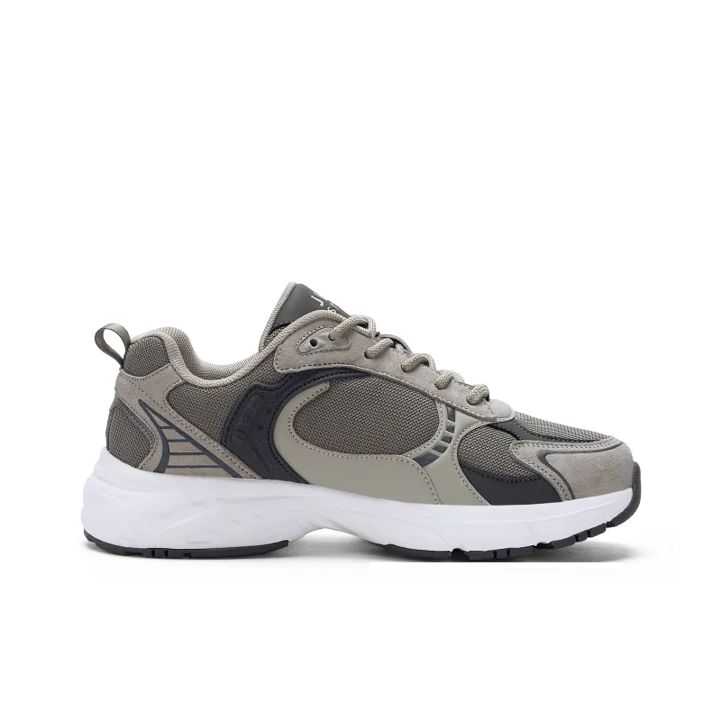 JEEP SPIRIT Low Top Running Shoes Men's Moon Dust Gray-1