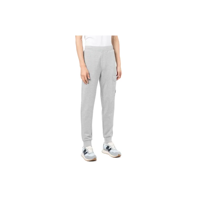 C.P.Company Logo patch Cotton Track Pants-3