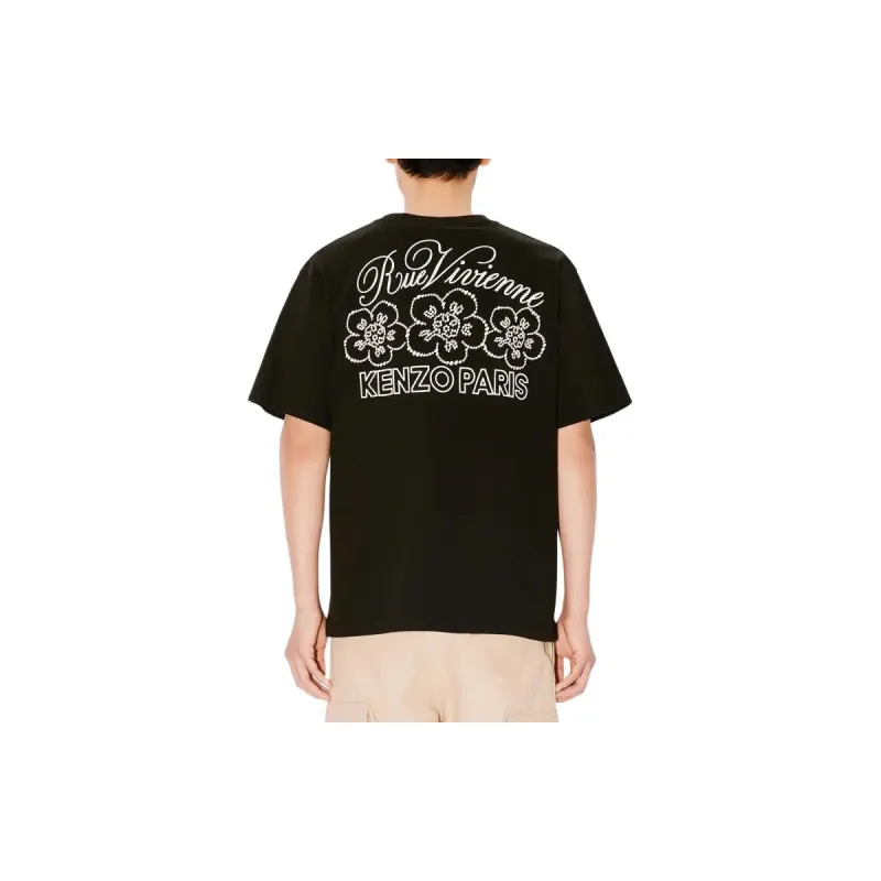 KENZO Constellation Embroidered Oversized T-Shirt-4