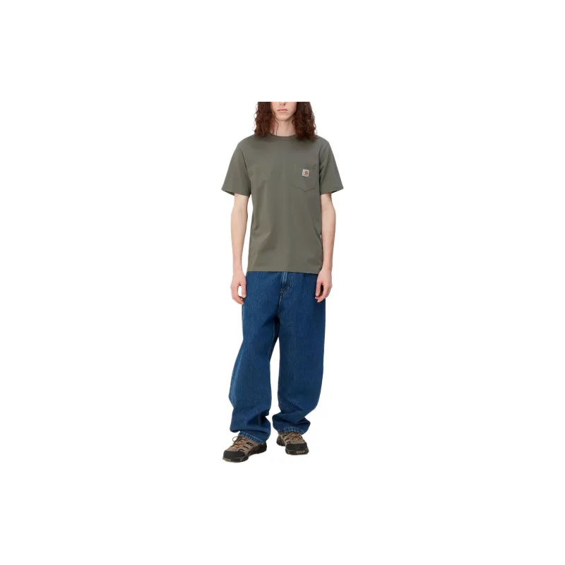 Carhartt WIP Logo patch Cotton T shirt-2