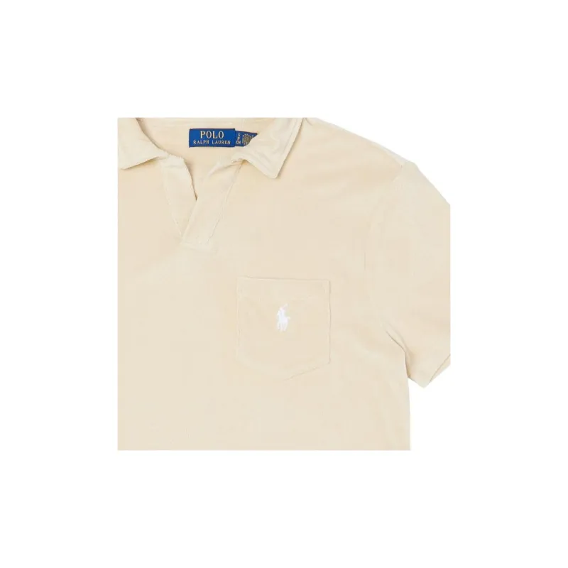 Polo Ralph Lauren Polo Shirts Men Beige Yellow-4