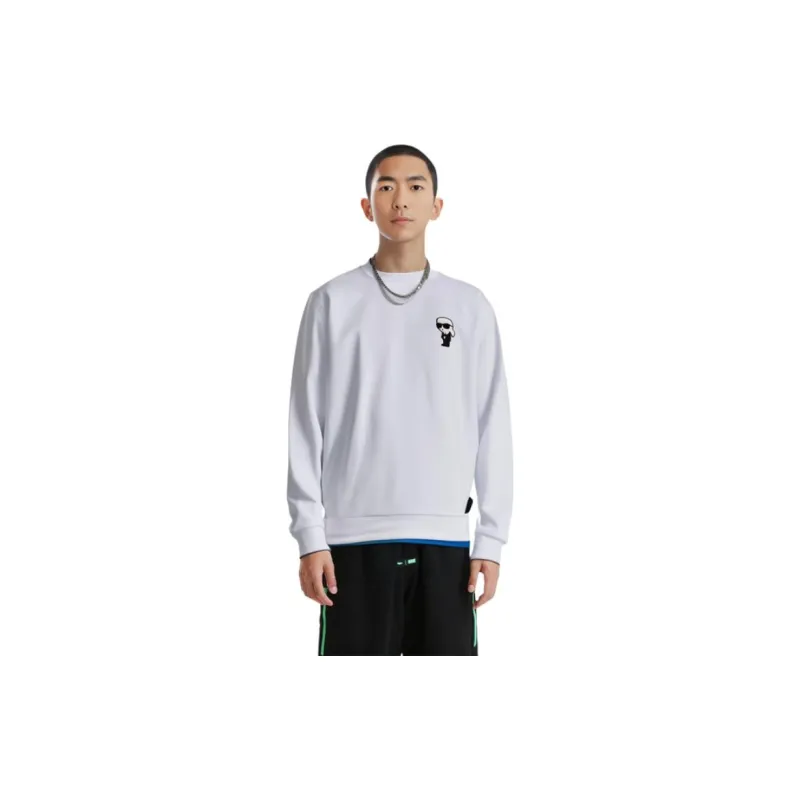KARL LAGERFELD / Karl Lagerfeld Jeans Sweatshirts Men White-3