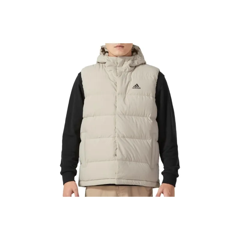 Adidas Vests Men Gray-2