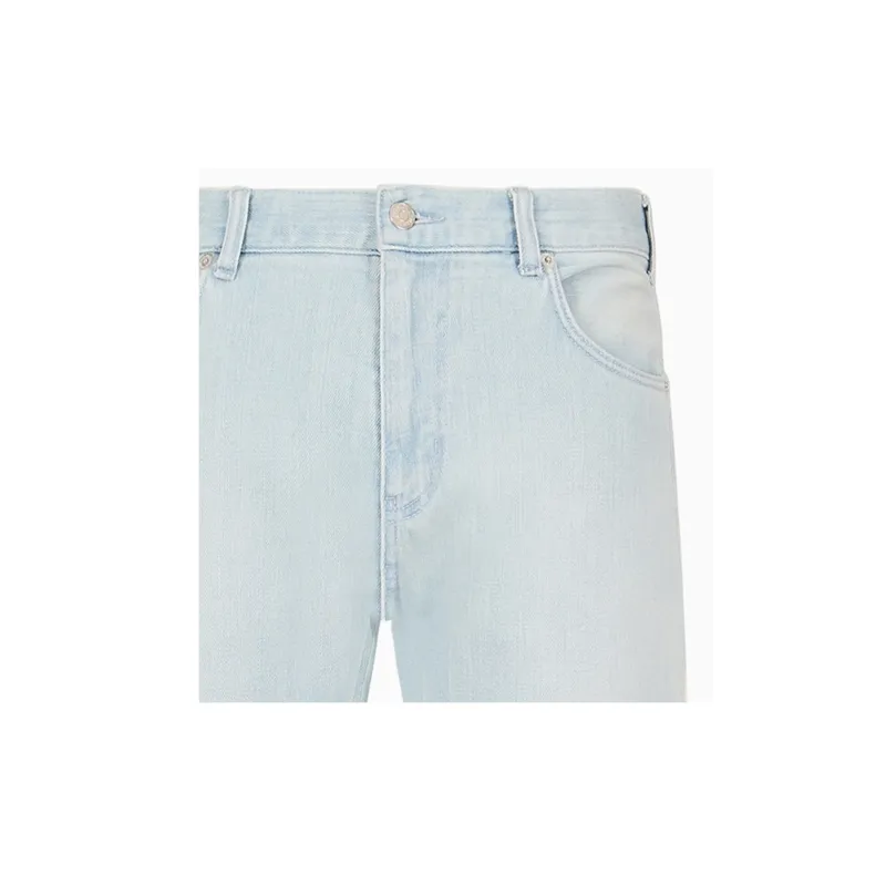 EMPORIO ARMANI J16 Slim Fit Bleached Denim Jeans-2