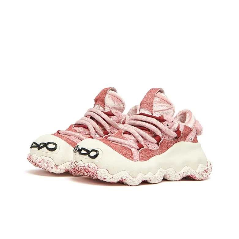 KEDDO Paint Is Not Dry Low Top Chunky Sneakers Women's-8