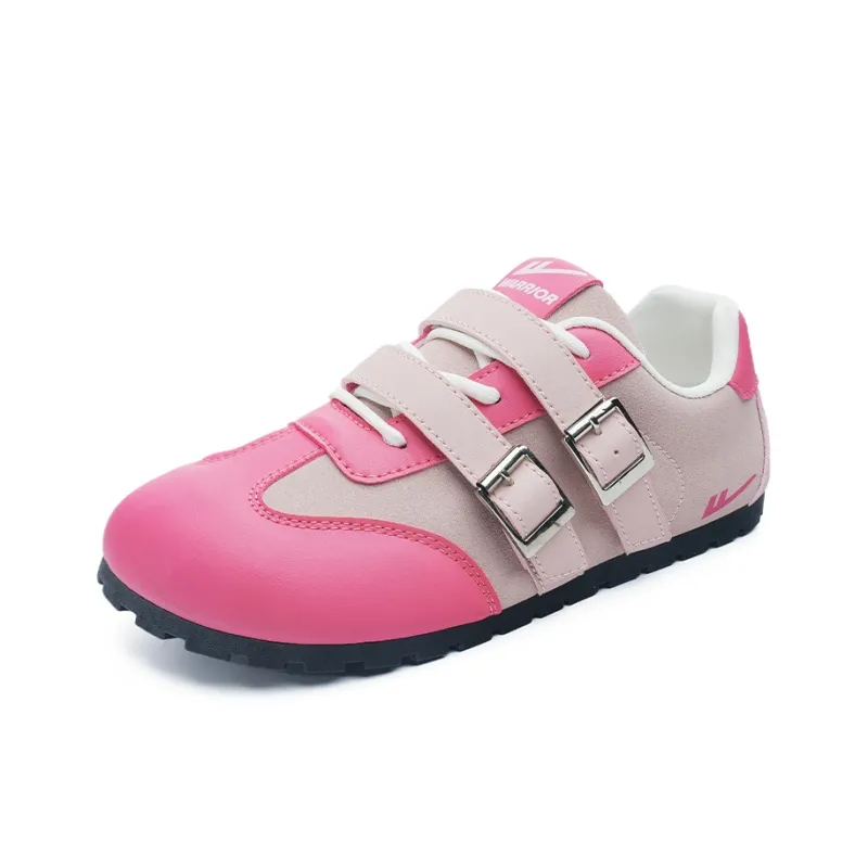 Warrior German Army Trainers Lightweight Low Top Casual Shoes Women's Pink 1.0-1