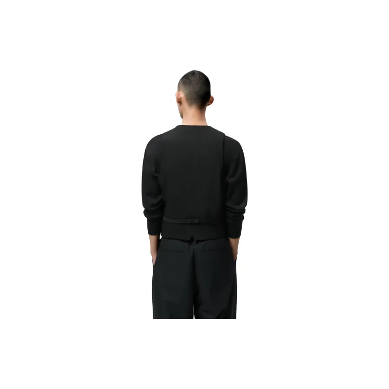 ZARA Vests Men Black-5