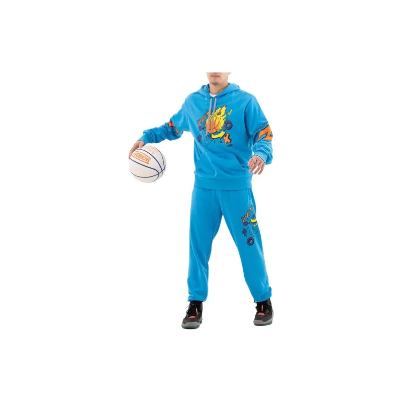 New Balance Sweatshirts Men Blue-6