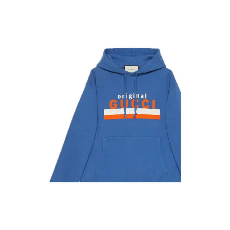 GUCCI Sweatshirts Men Blue-4