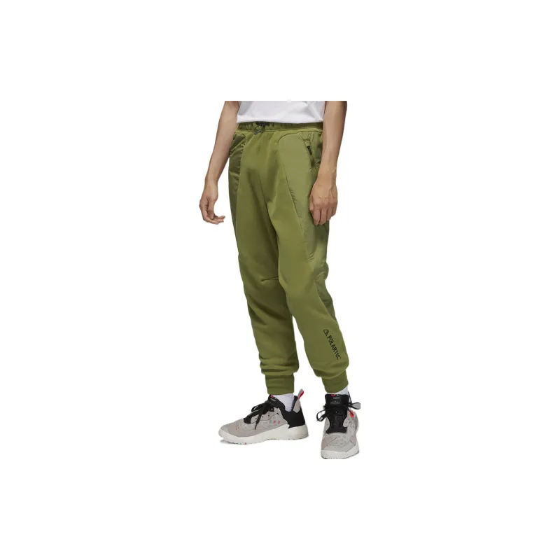 Jordan Knitted Sweatpants Men's Holy Green-3